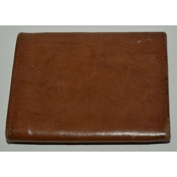 Nice Western Kentucky University WKU Logo Hilltoppers Soft Brown Leather Wallet - Picture 2 of 7